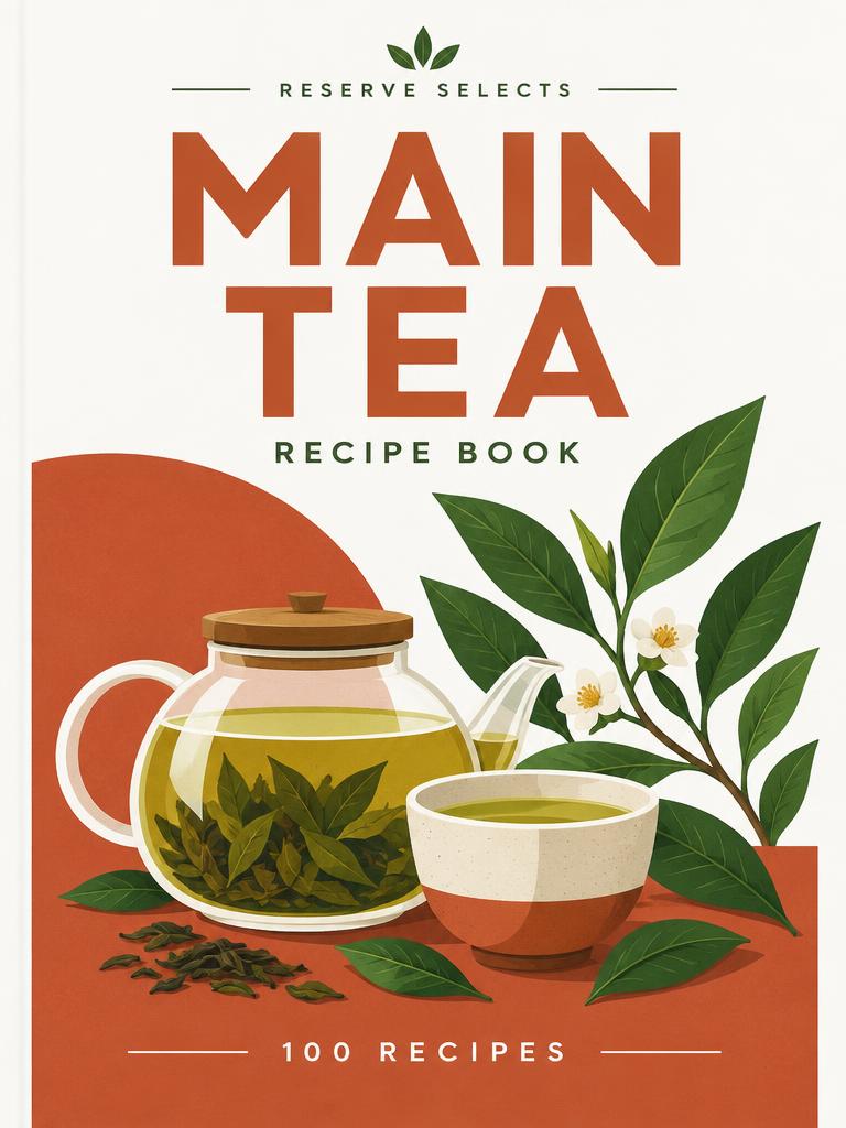 Main Tea Recipe Book cover